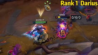 Rank 1 Darius: He COMPLETELY DESTROYED an Illaoi OTP with Darius!