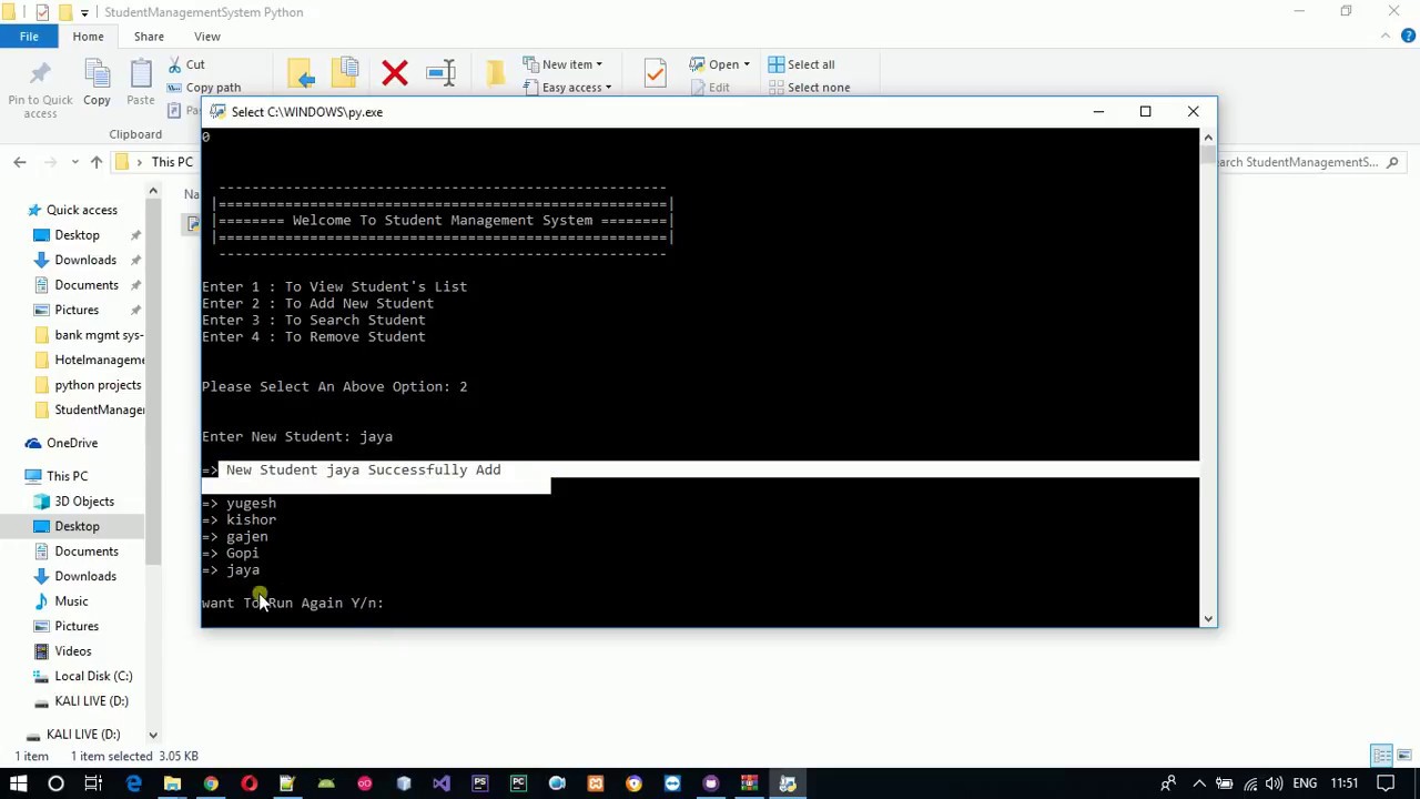 Student Management In Python With Source Code Source Code Project Images Student Management In Python With Source Code Source Code Project Images