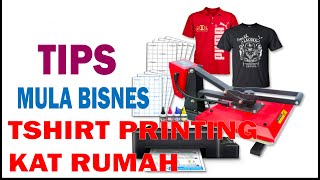 Setup Bisnes Tshirt Sendiri Bajet Bawah RM3 ribu je!!!