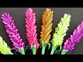 How to make lavender flowers out of paper