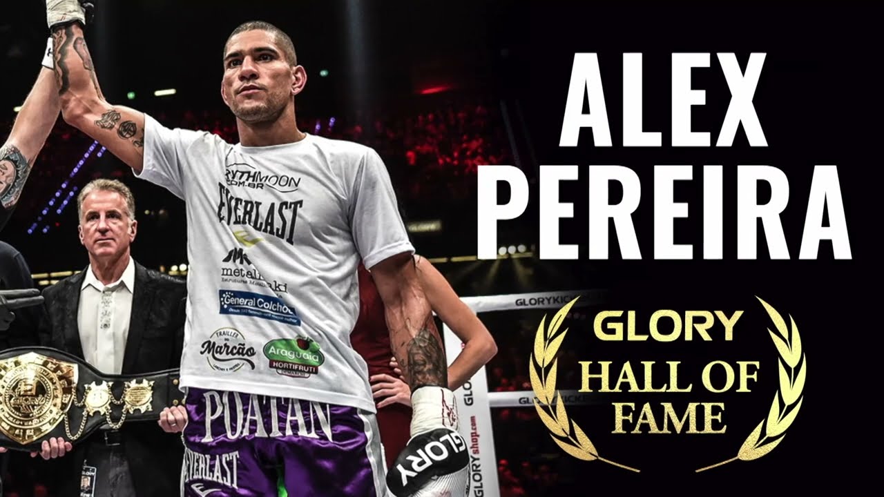 Alex Pereira Reacts To Being Inducted Into The GLORY Hall Of Fame - YouTube