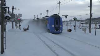 サロベツ1号　豪雪の蘭留通過