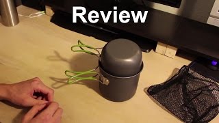 Cheap 10$ Ultralight Camping Pots Review