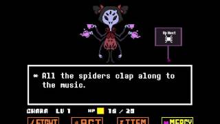 UNDERTALE Muffet Fight (Colored Sprite Mod)