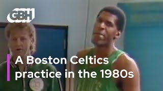 1980s Boston Celtics Practice