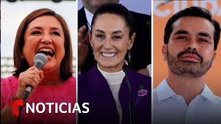 Cuenta regresiva para que México decida entre Gálvez, Sheinbaum y Álvarez | Noticias Telemundo