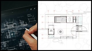 Sketch to Finished Floor Plan : My Process, Graphics and Settings