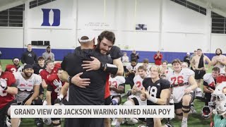 Grand View QB Jackson Waring named NAIA Player of the Year