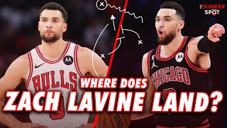 Which Zach Lavine Trade Spots Make Sense? And Our Concern Level For the Warriors | The Dunker Spot