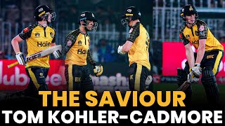 The Saviour - Tom Kohler-Cadmore | Peshawar Zalmi vs Karachi Kings | Match 17 | HBL PSL 8 | MI2A