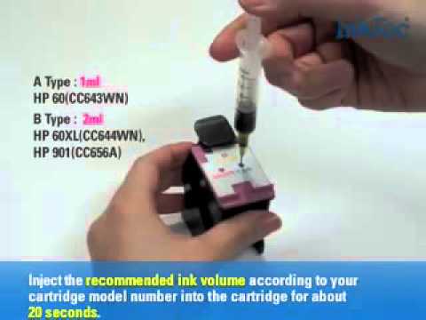 Refill Kit for HP 60/60XL/901 Color Refill Kit for HP 60/60XL/901 Color