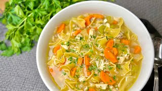 How to Make Easy Chicken Noodle Soup Recipe