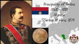 Serbia Principality of Serbia 1868   1881 10 para