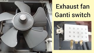 Mengganti Saklar Exhaust Fan ll Switch Kumi ll KDK