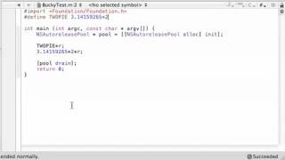 Objective C Programming Tutorial 49 #define Statement YouTube