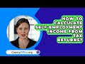 How To Calculate Self-Employment Income From Tax Returns? - CountyOffice.org