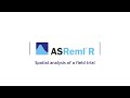 Spatial analysis of a field trial in ASReml R