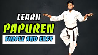 KATA Tutorial 🥋 Learn Step by Step PAPUREAN Kata in Hindi 👊 Karate Roshan Yadav