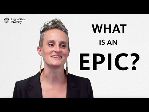 What defines an epic poem?