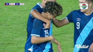 Guatemala VS Indonesia (1-0) | Sub 20 |  Resumen | Amistoso Internacional