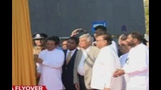 Rajagiriya flyover declared open by President and PM (English)