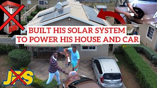 How He Built His Own Solar System To Eliminate Fuel and Electricity Bills