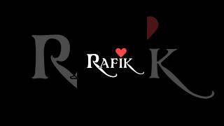 Rafik❤️||Comment Your Name 🥰 #rafik #r #nameworld #nameart #youtubeshorts #shorts #viral #namezone