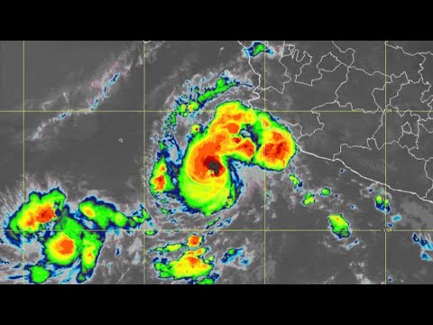 Tropics Forecast 10-1-22 Orlene Becomes A Hurricane - YouTube