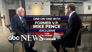 ONE-ON-ONE WITH FORMER VICE PRESIDENT MIKE PENCE