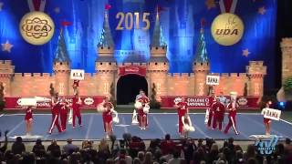 University of Alabama 2015 Cheer Division IA Finals