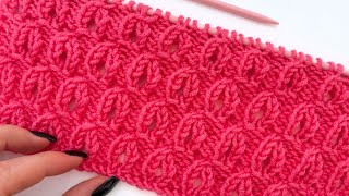 OUR! WHAT EASIER KNITTING STITCH TO MAKE