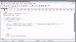 Beginner PHP Tutorial 184 POSTing Data Part 5 flv