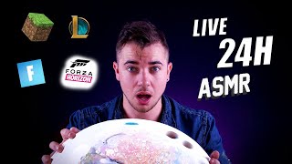 ASMR : LIVE 24H PARTIE 2 !