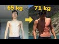 SKINNY to Muscular Transformation 2 Months l Bekaizer