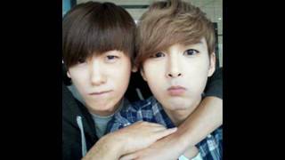 Ryeowook and Hyungsik friendship