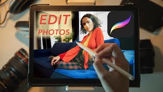 Editing Photos In Procreate! (iPad Air 2020)