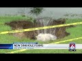 News sinkhole forms