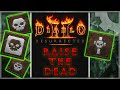 The Secrets of the Dead - Necro Skill Guide [ Skeletons and Revives ]