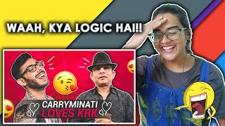 CARRYMINATI LOVES KA-MAAL R KHAN REACTION || GAREEB | Neha M.