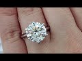 5.01 ct tiffany u0026 co platinum round diamond solitaire engagement ring g vvs2 rtl $484k