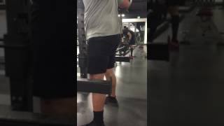 Tiq squat 11/1/16 - 5th set 335 5x5