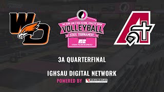 2024 IGHSAU Girls State Volleyball 3A Quarterfinal: West Delaware vs Davenport Assumption