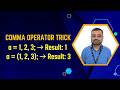 The Comma Operator in C: Precedence, Parentheses, and Common Pitfalls