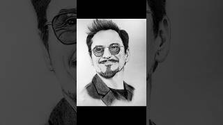 Robert Downey jr sketch 🔥 #ironman #avengers #robertdowneyjr #sketching #drawing #shorts #sketching