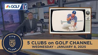 Bryson DeChambeau joins 5 Clubs on Golf Channel @brysondechambeau