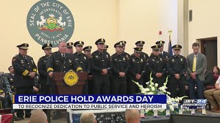 'This is our passion' -- Police officers, citizens honored at Erie Police Dept. award ceremony