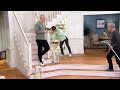 broombi all surface home cleaning broom with telescopic pole on qvc