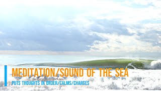 ✨Beautiful soothing relaxing sound of the sea, put on the background