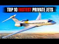 World’s Top 10 Fastest Private Jets in 2024