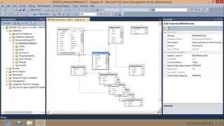 Microsoft SQL Server Exam 70-461 Tutorial | Saving Diagrams